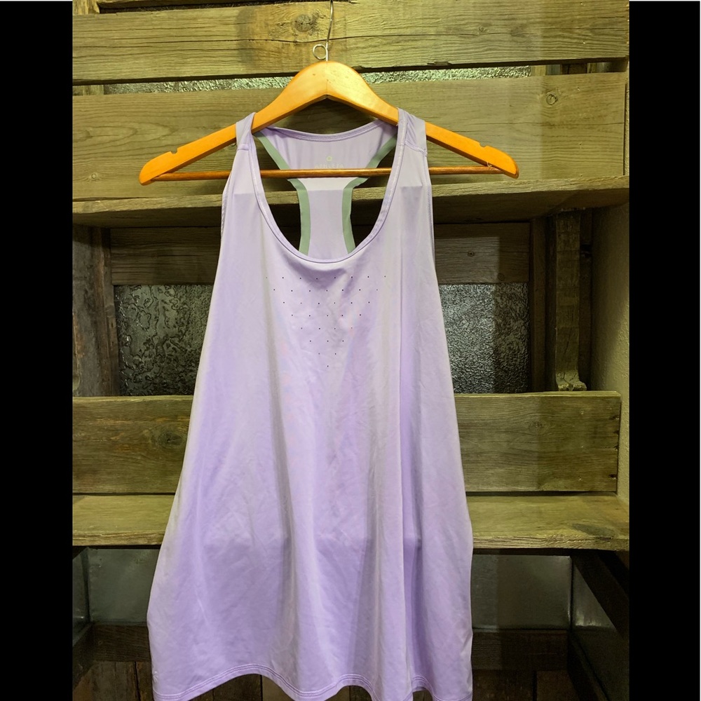 AThleta Lilac Racer Back Tank